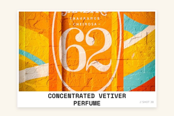 concentrated vetiver perfume
