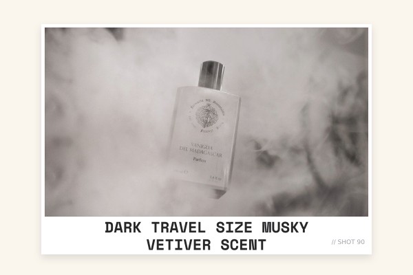 dark travel size musky vetiver scent