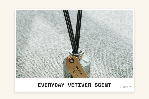 everyday vetiver scent