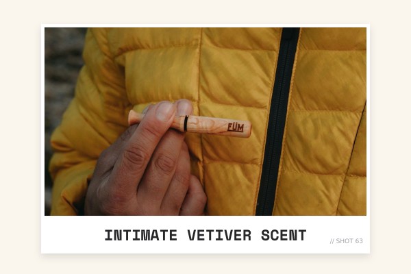 intimate vetiver scent