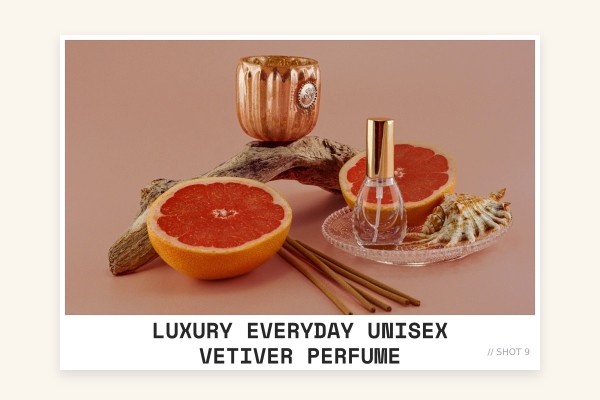 luxury everyday unisex vetiver perfume