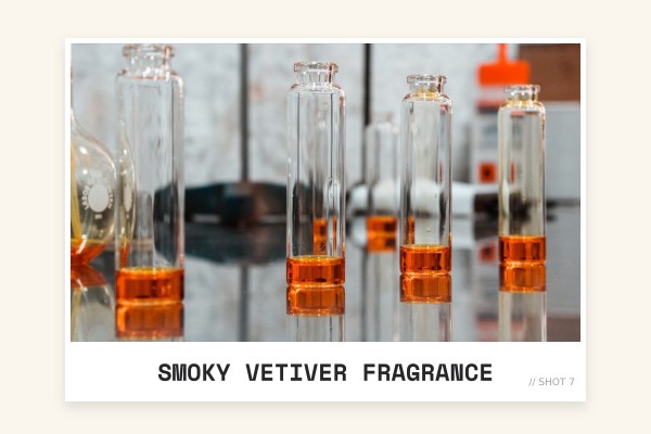 smoky vetiver fragrance