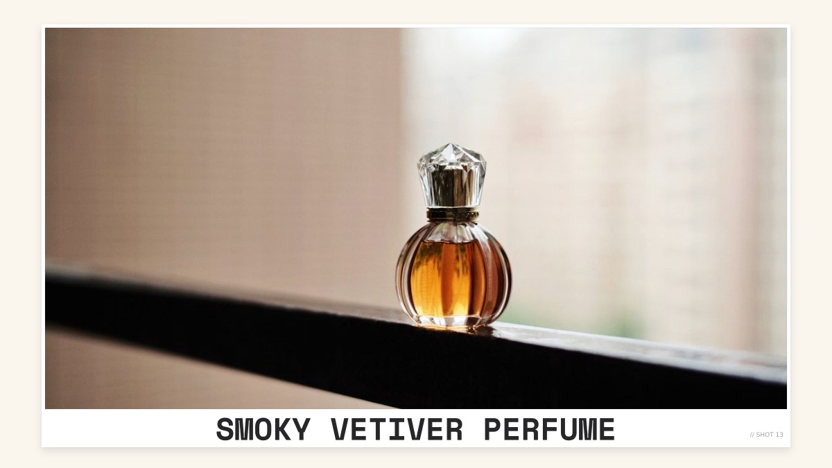 smoky vetiver perfume