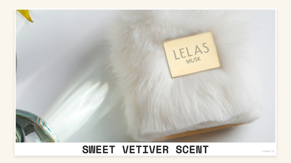 sweet vetiver scent