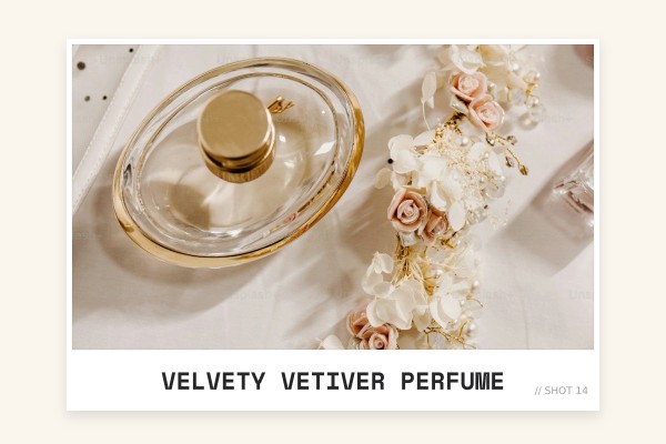 velvety vetiver perfume