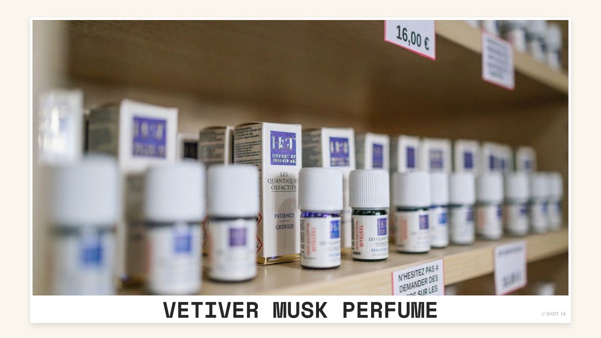 vetiver musk perfume