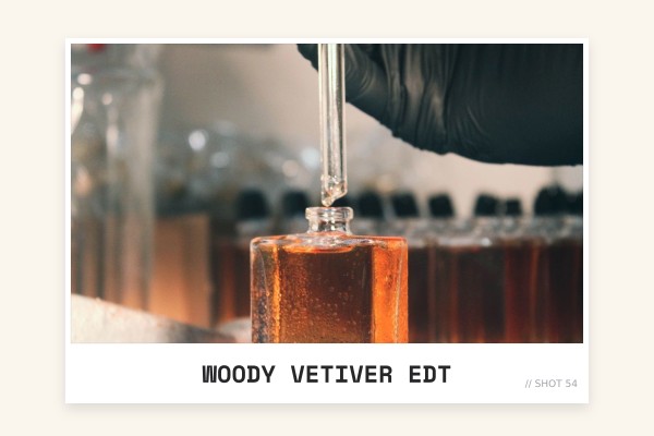 woody vetiver edt
